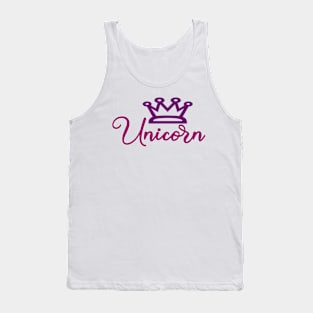 king Unicorn Tank Top